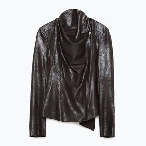 ZARA Faux Suede Jacket - Size S